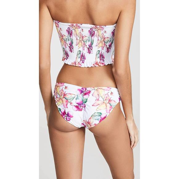 NEW PQ SWIM reversible full coverage hipster bikini bottom in wild orchid - Picture 2 of 3